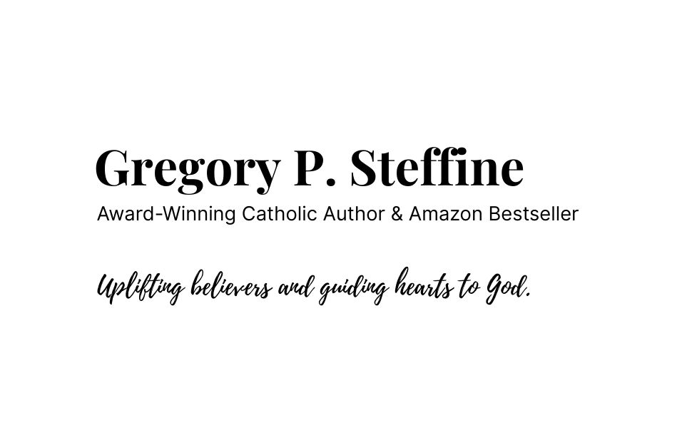 Text overlay with author's name, profession, and tagline on a white background